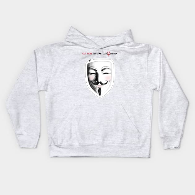 reVolution Kids Hoodie by 7rancesca